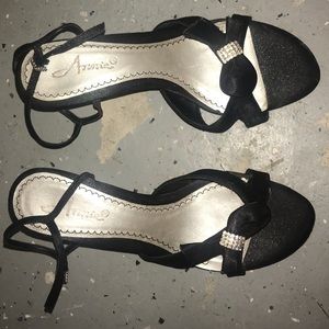 Black special occasion shoe